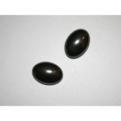 Cabochon Hématite ovale 14mm. La pièce