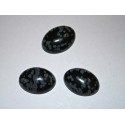 Cabochon Obsidienne ovale 18mm. La pièce