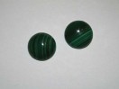 Cabochon Malachite rond. La pièce