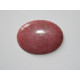 Cabochon Rhodonite ovale 14mm. La pièce