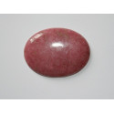 Cabochon Rhodonite ovale 40mm. La pièce