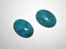 Cabochon Turquoise ovale 18mm. La pièce