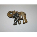 Perle Jaspe dendrite éléphant 35mm. Pièce unique