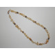 Collier Oeil de Tigre et Citrine. Pièce unique