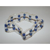 Bracelet Lapis Lazuli et Perle d'eau douce. Pièce unique