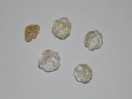 Perle Citrine fleur 10-15mm. La perle