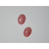 Cabochon Rhodochrosite ovale 14mm. La pièce