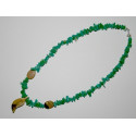 Collier Amazonite et Jaspe. Pièce unique