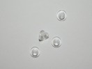 Embout caoutchouc pour boucles d'oreilles. La paire