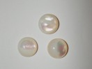 Cabochon Nacre rond . La pièce